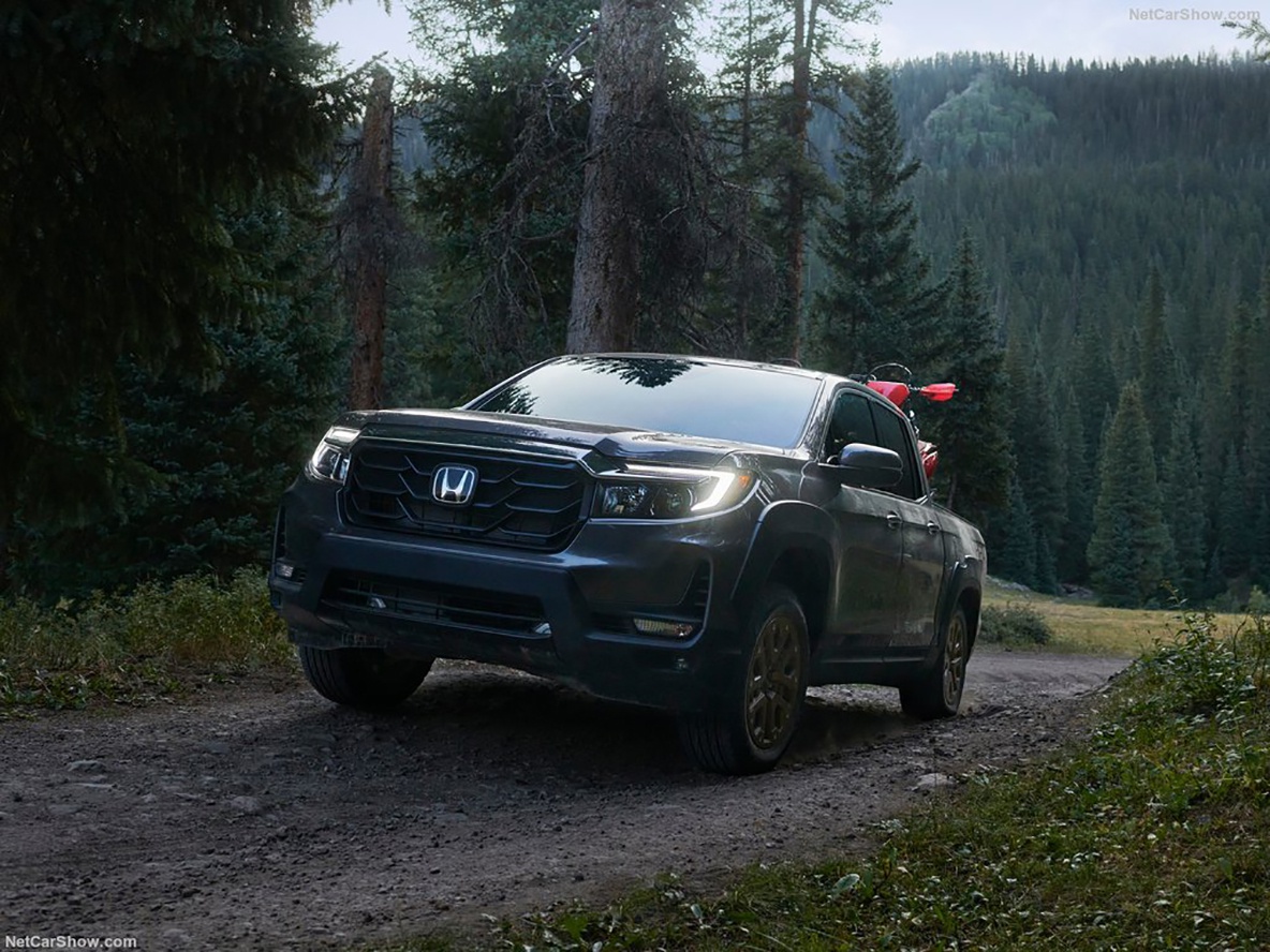 硬汉形象 本田新款ridgeline皮卡官图