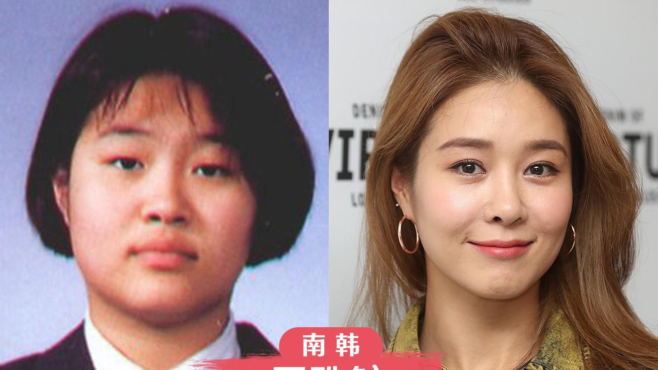 南韩变脸合集7：黄正音天生丽质？金智敏眯眯眼变闪亮电眼！|韩国|出生|女演员