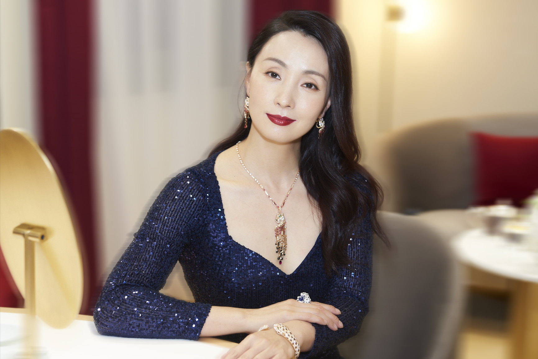 陶虹只是剪了一款波波头整个人都年轻了不少换对发型太重要了