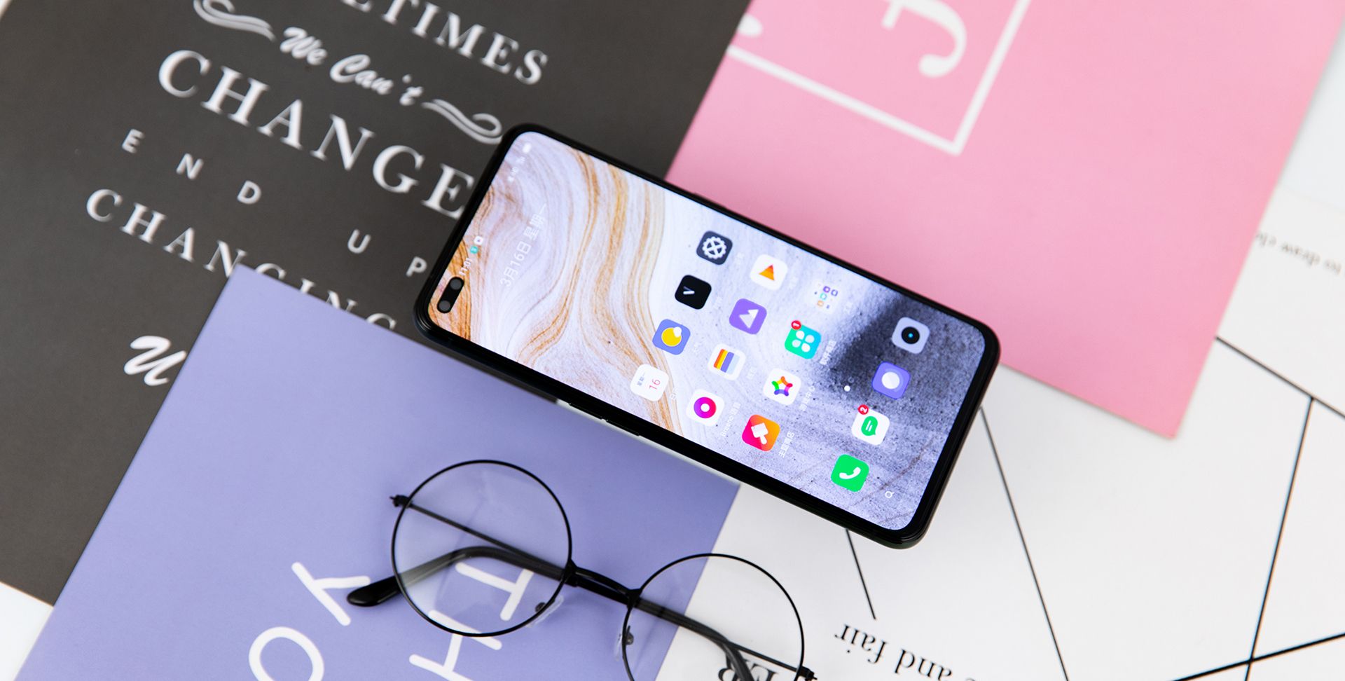 ag哑光质感遇上莫兰迪色系realme真我x50pro青苔图赏