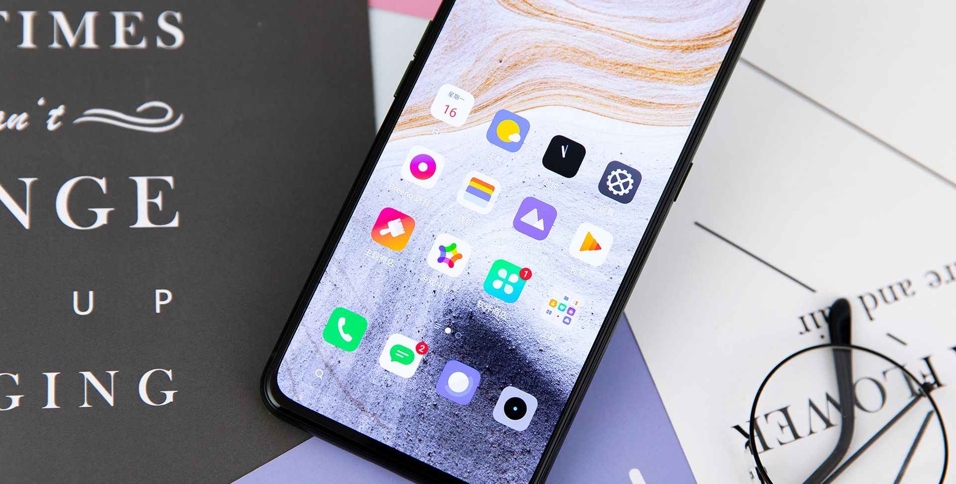 ag哑光质感遇上莫兰迪色系realme真我x50pro青苔图赏