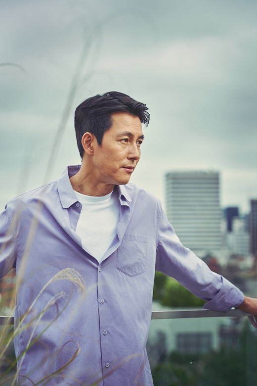 韩国艺人郑雨盛首尔出席新片《铁雨2》访谈会