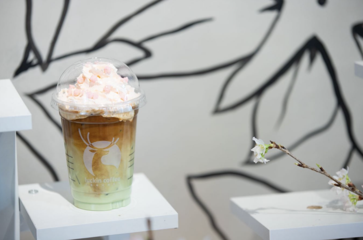 春意盎然颜值满分——抹茶少女樱拿铁