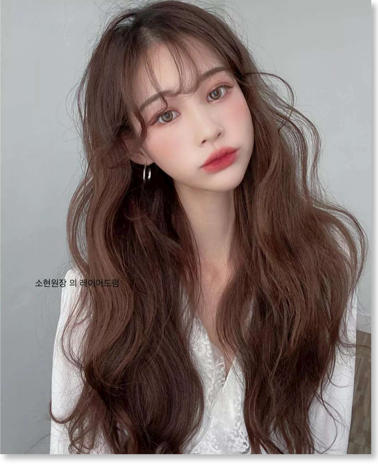 韩国小姐姐们最喜欢的大波浪发型