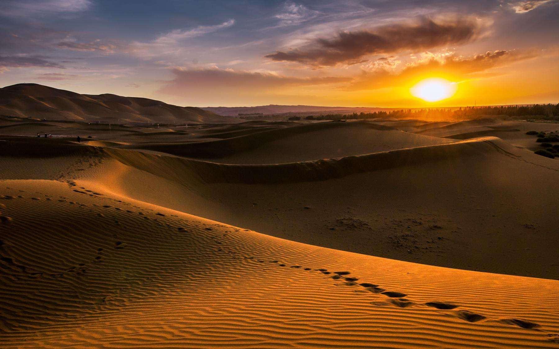 去新疆旅游必打卡的沙漠景点,听听远古传来的驼铃声|木塔|沙漠|新疆