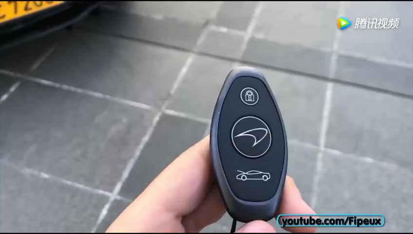 按下500万迈凯伦车钥匙,才知道什么叫高科技!