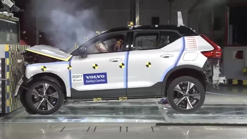 号称史上最安全的沃尔沃?做完一组碰撞测试后,才知不简单