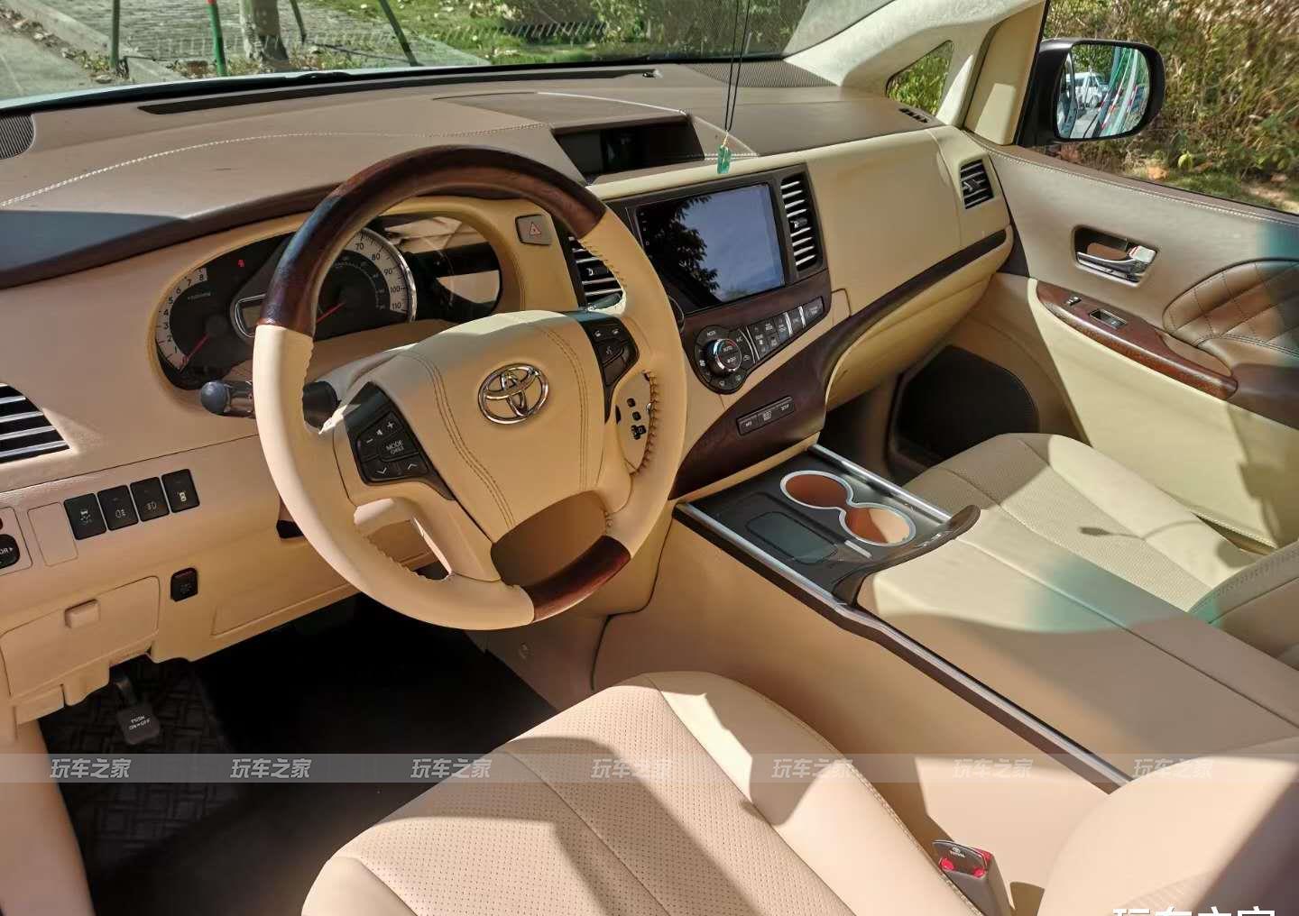 丰田塞纳内饰升级改装阿尔法航空座椅沙发床家用商用两不误