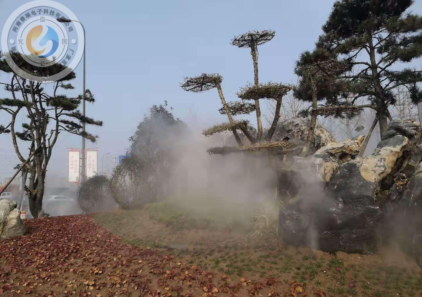 雾森系统人造雾喷雾设备在园林造景上具有什么作用与功能