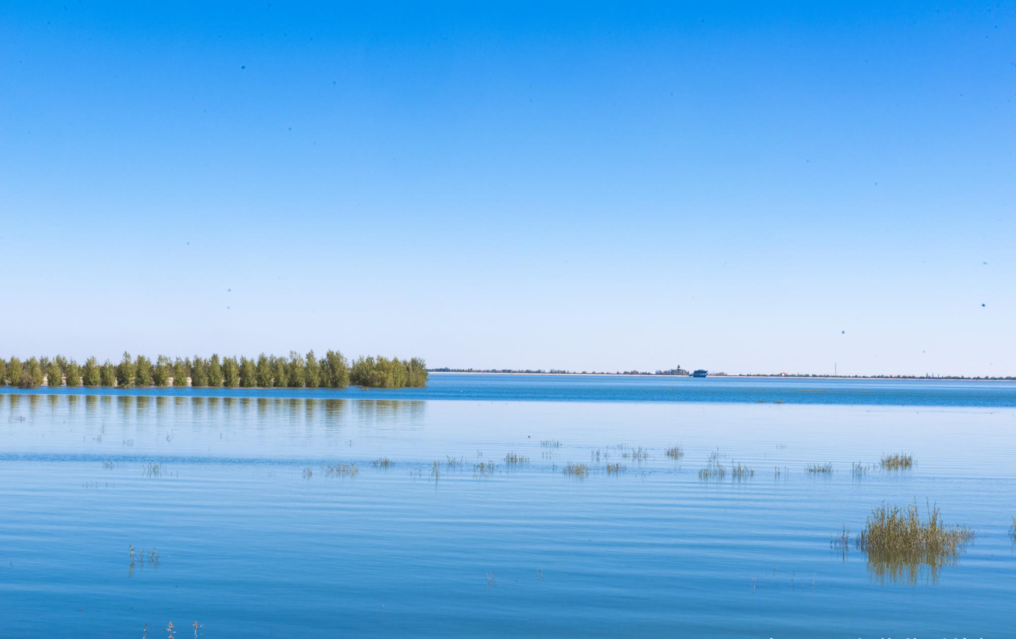恶劣环境中诞生的奇迹,内流湖死而复生,荒漠变为度
