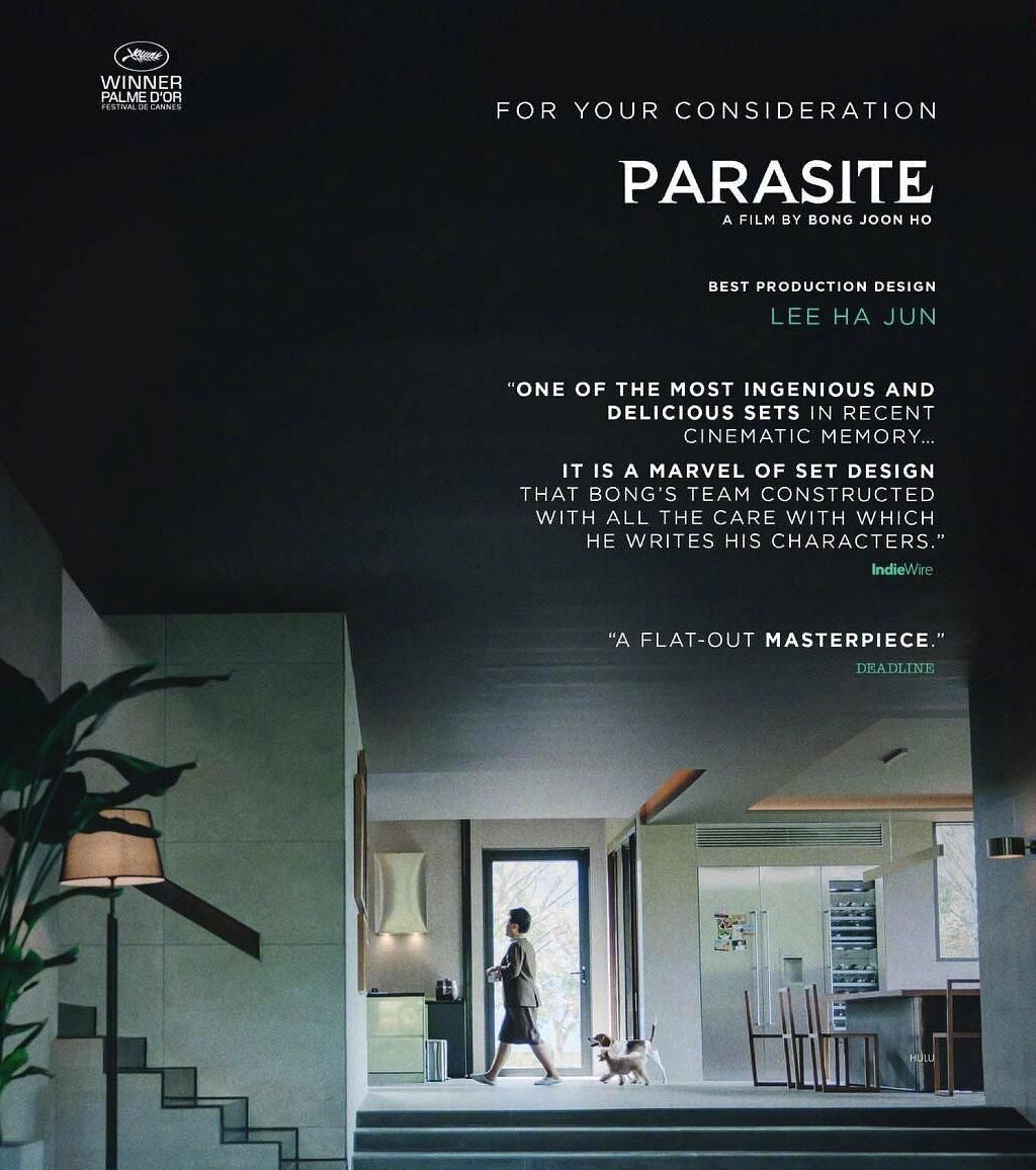 九张《寄生虫》的创意海报,你最喜欢哪一张?