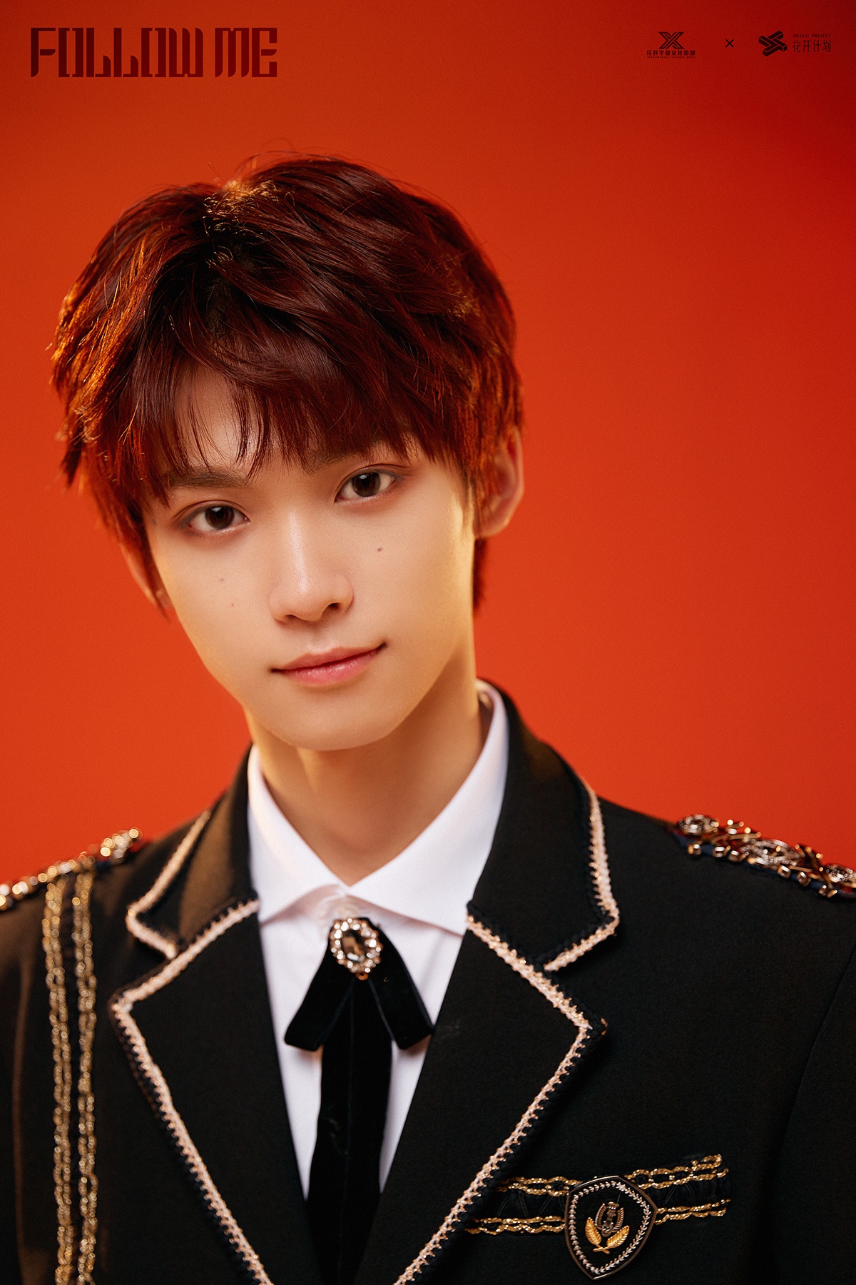 单曲《follow me》是花开半夏传媒为梓渝,郑星源,黎明旭,韩瑞泽,万