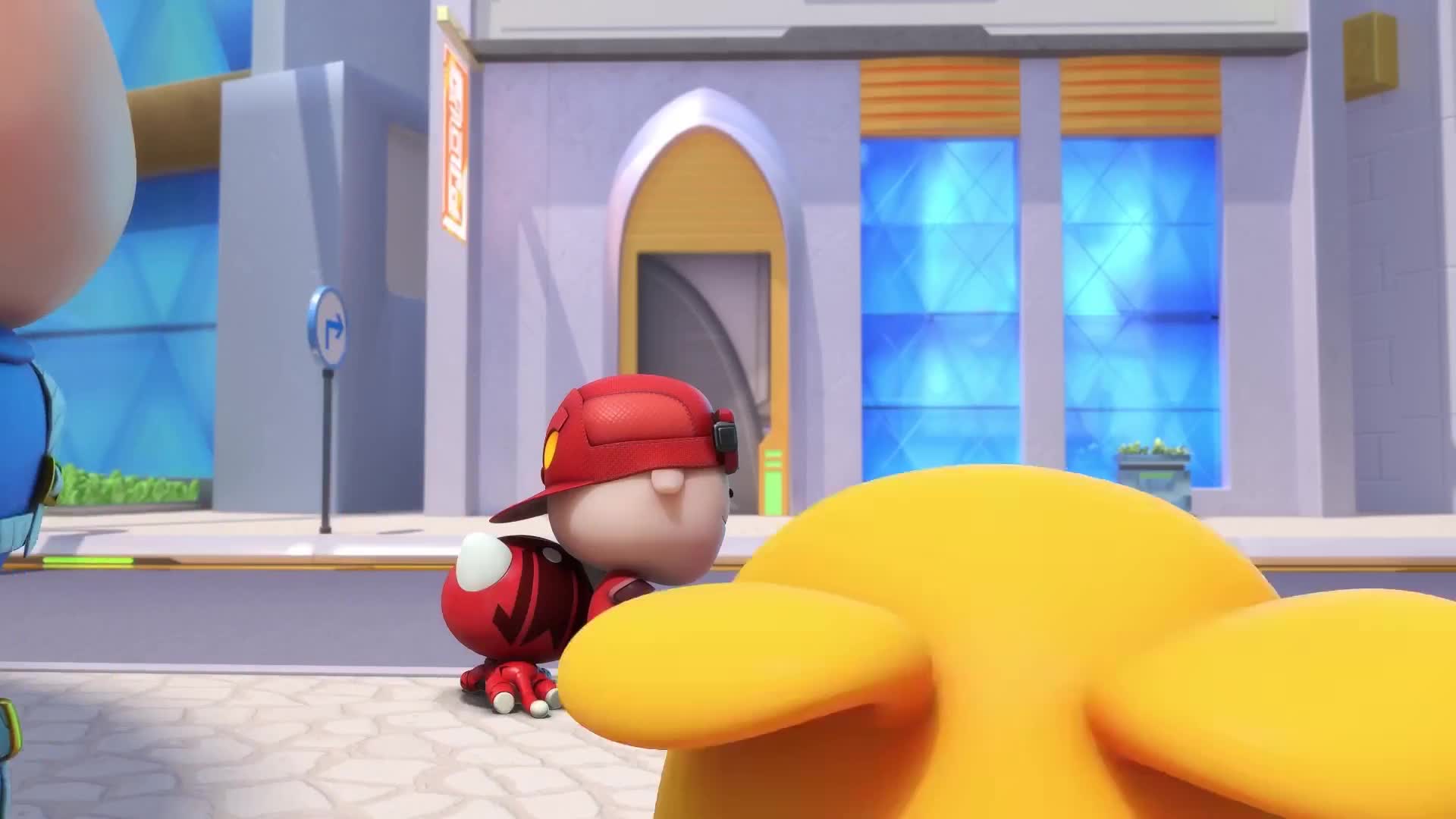 猪猪侠:紧张先生发现大卡粉丝会,只是这接头暗号,动作难度太高