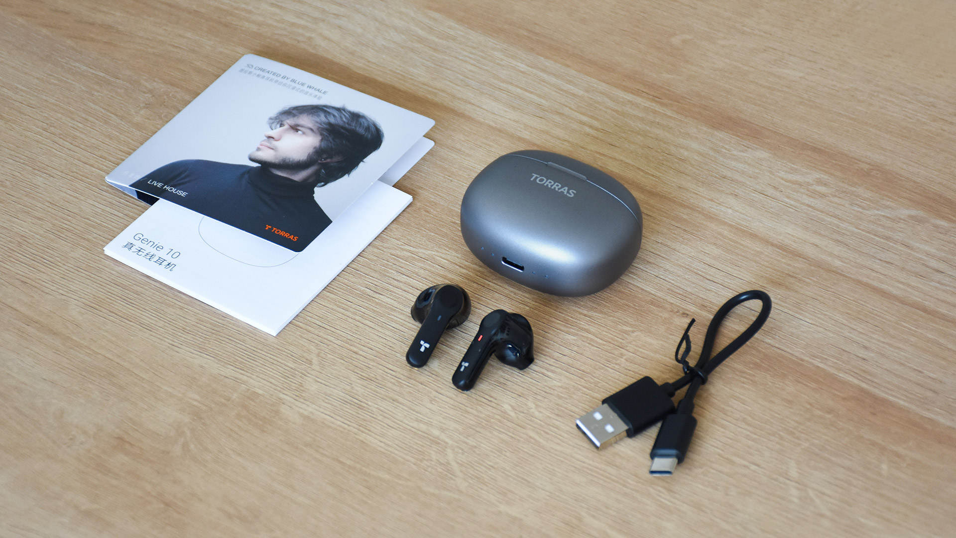 图拉斯g10半入耳式蓝牙耳机鲸腔仿生设计轻量舒适佩戴