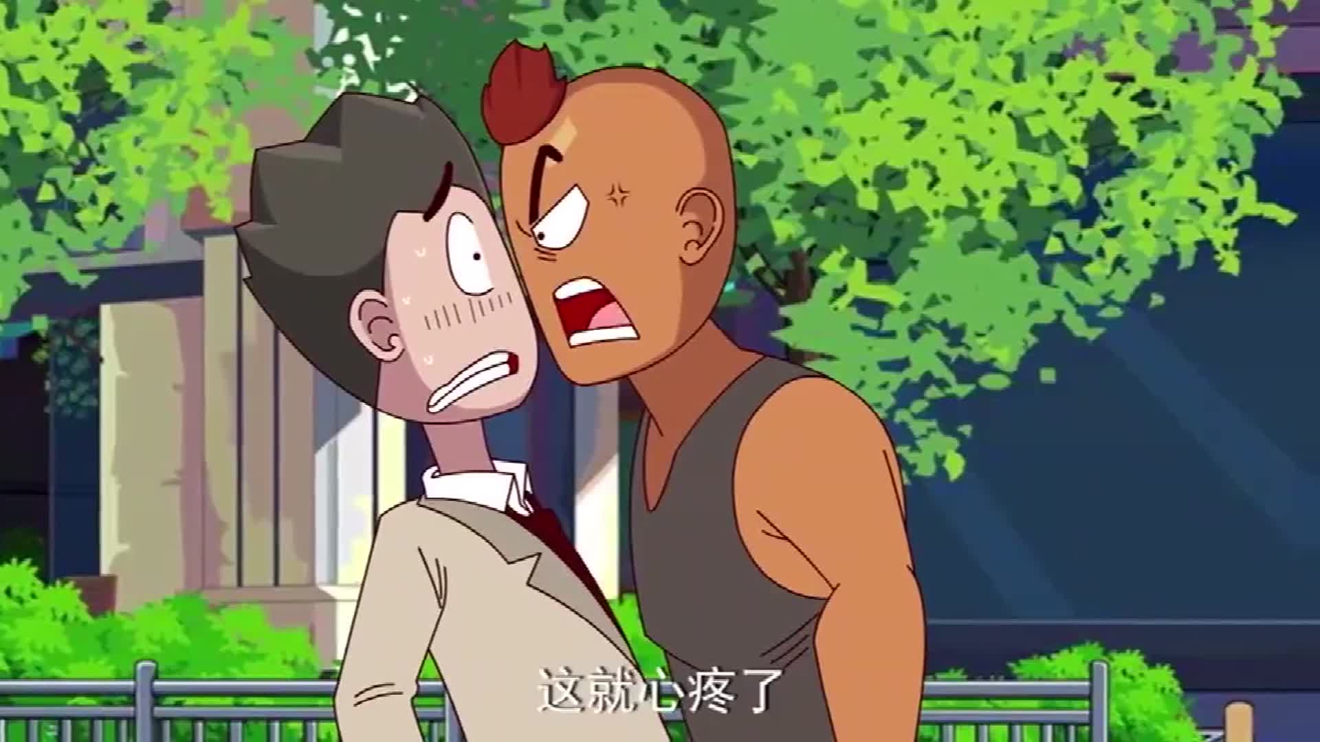 开心锤锤大啦呼哧的外表装着一颗比谁都细的心脏