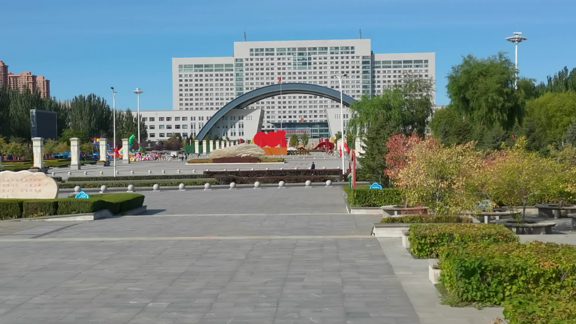 通辽市行政中心原创视频
