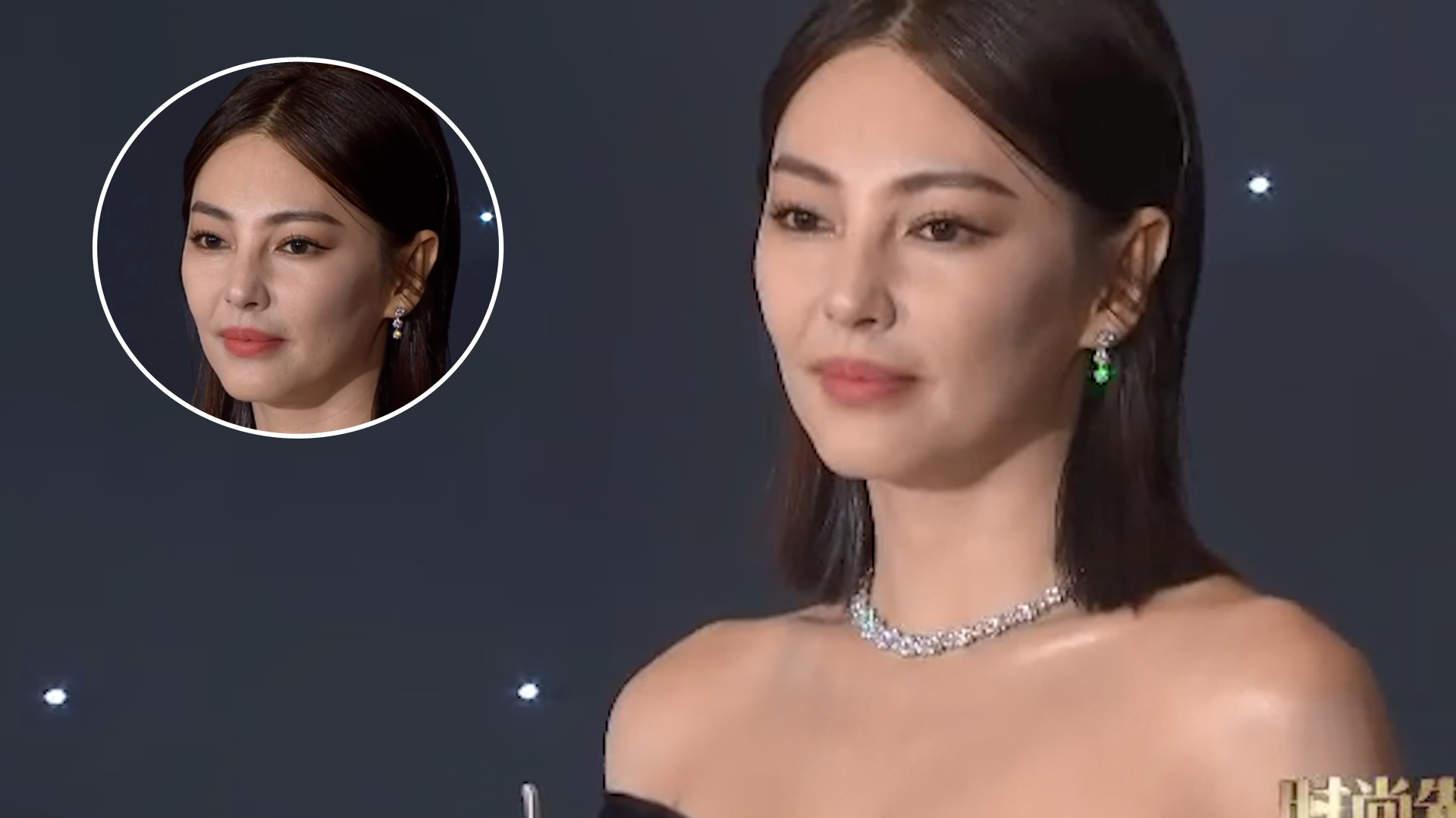 整容后遗症张雨绮走红毯脸部僵硬鼻子奇形怪状笑容像机器人