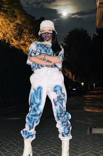 嘻哈小精灵vava说唱风格太燃太炸私服个性超出圈