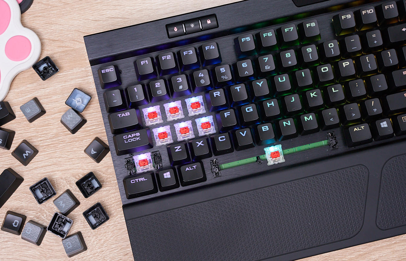 萌新也能轻松吃鸡美商海盗船k70rgbmk2