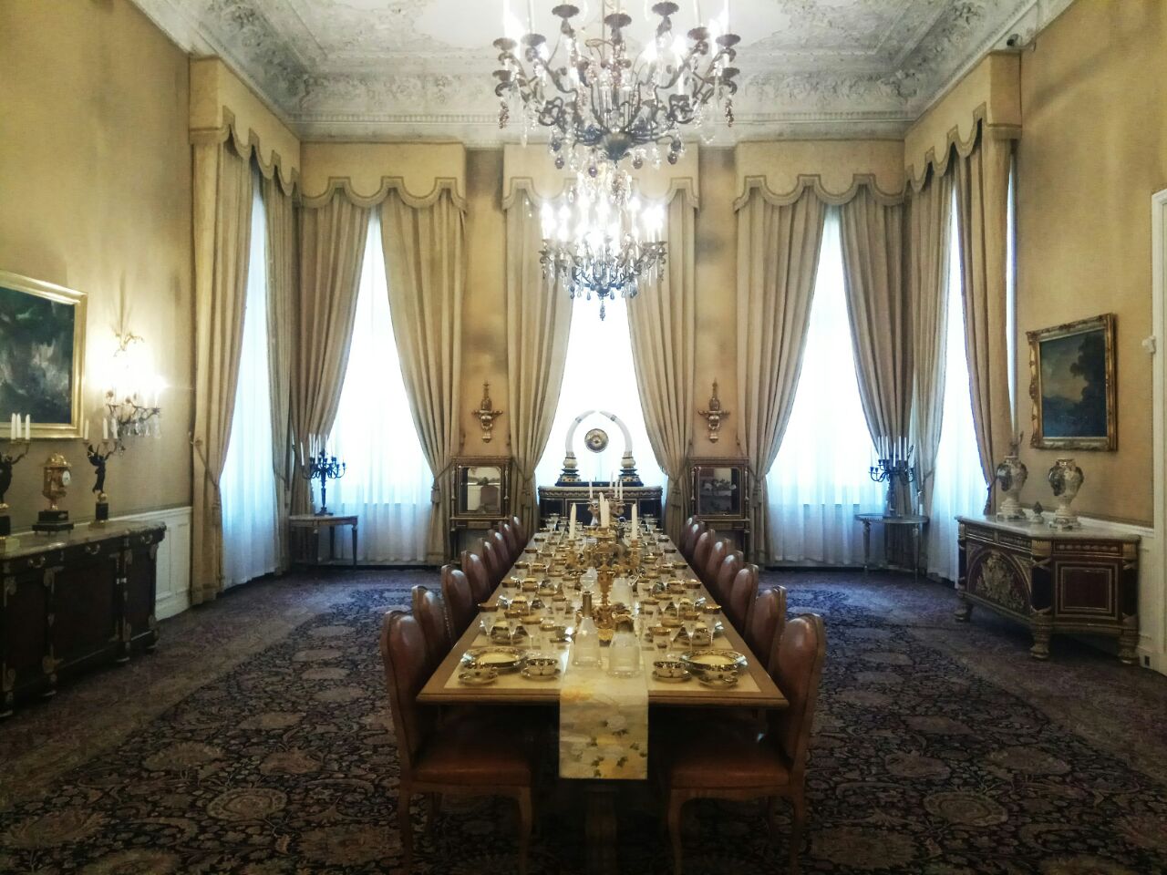 游览 伊朗 德黑兰 萨德阿巴德王宫