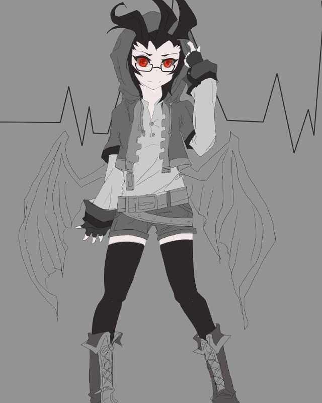 为的是更加突显拟人的特征,拟人娘化后的西木一