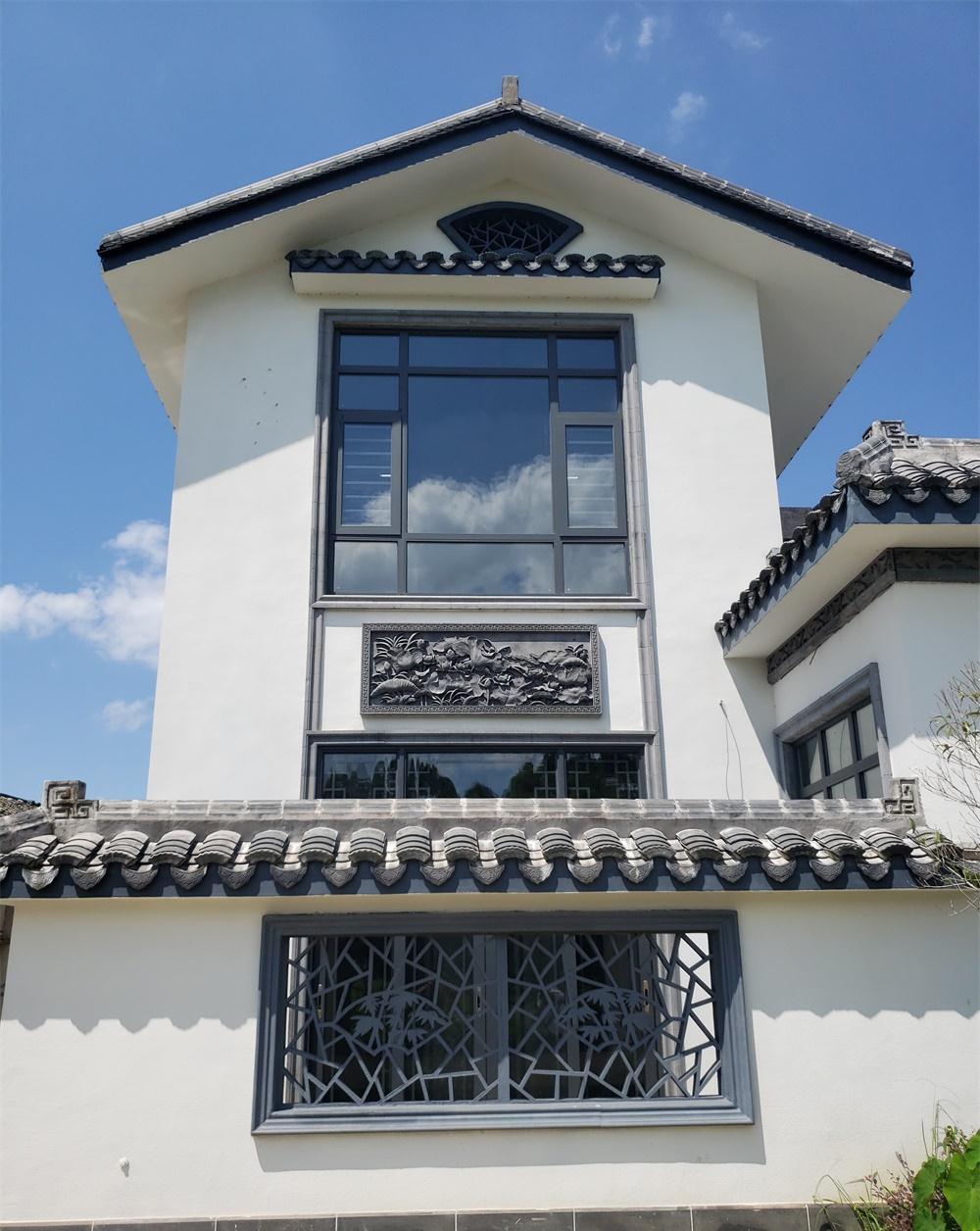 中式仿古建筑之砖雕镂空装饰美成一幅画