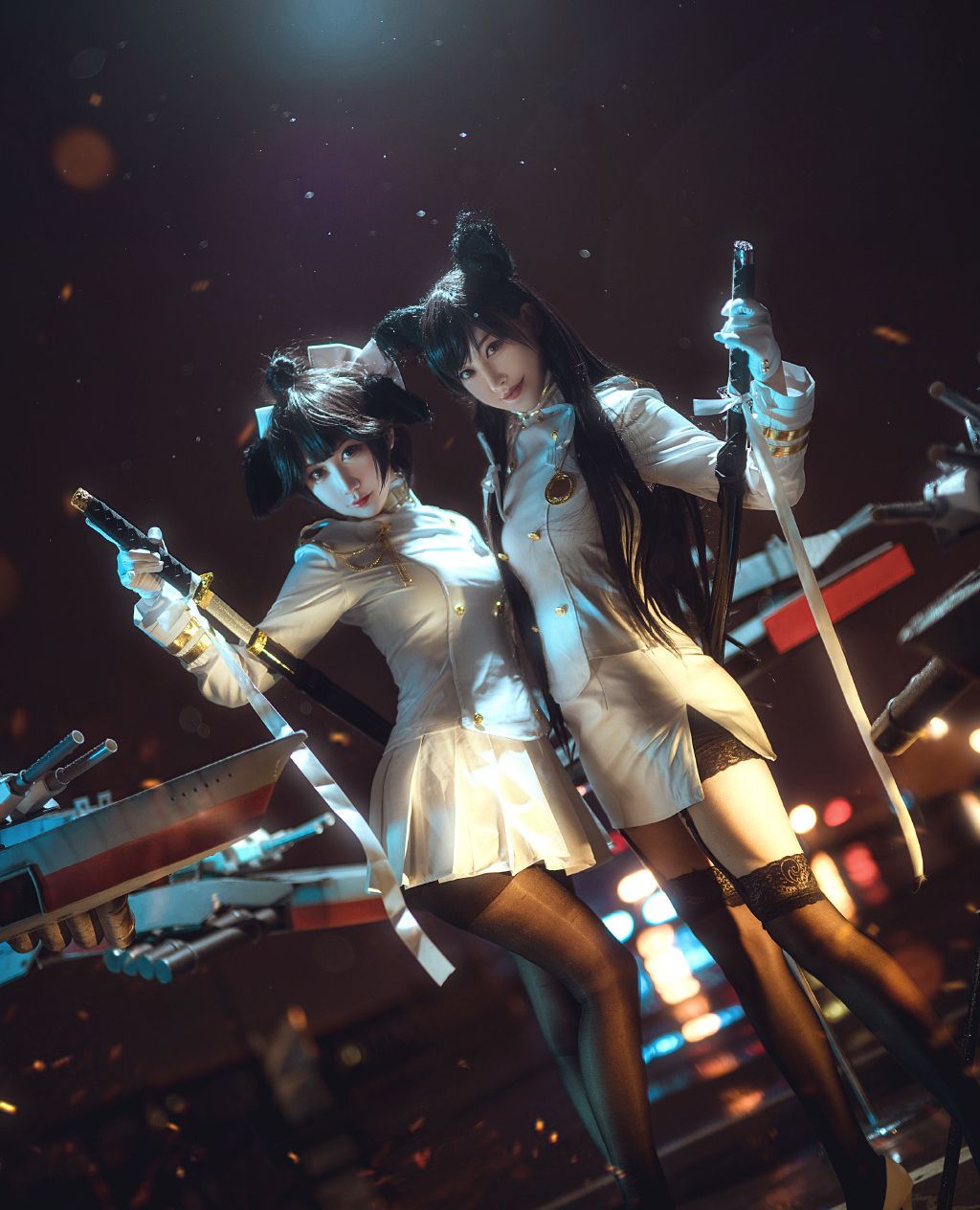 碧蓝航线高雄爱宕cos:以后就让姐姐来好好照顾你吧