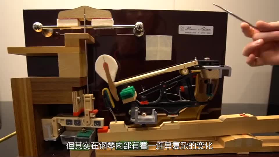 3d动画演示过程,钢琴发声竟然这么复杂!