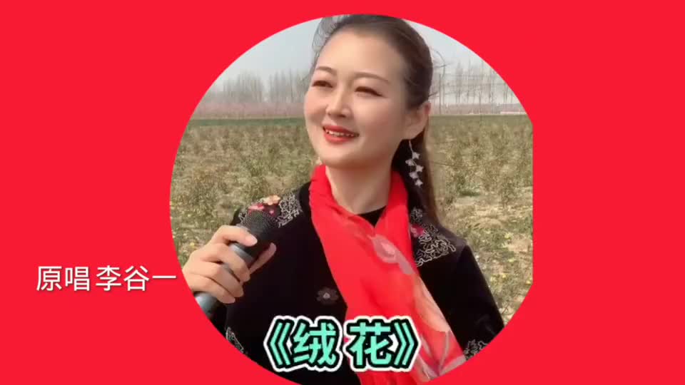 一首经典老歌绒花歌声甜美动听勾起满满的回忆