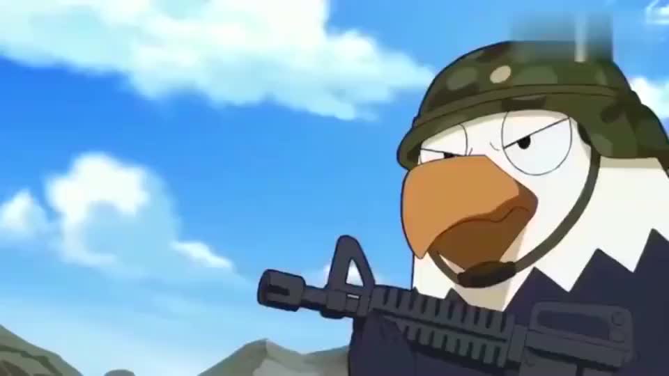 过河,大姐不慌不忙,一看就是经过大风大浪的 为您推荐: 那兔:鹰酱竟找