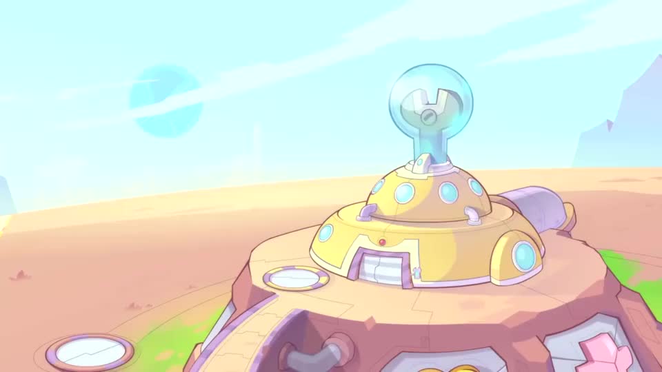 开心超人小宅真是可爱带着小心超人干活