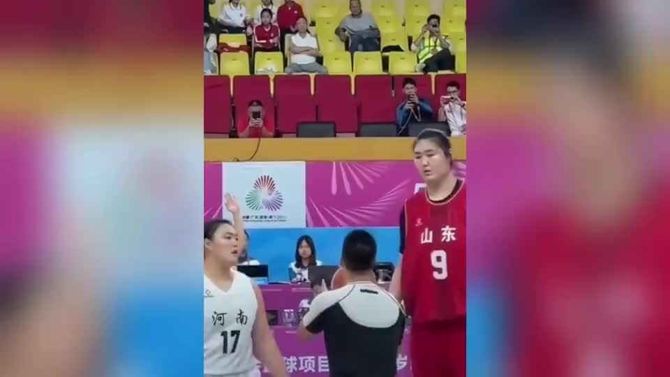 跳球开始比赛就结束了！226张子宇全运会无解，对手自己都笑了