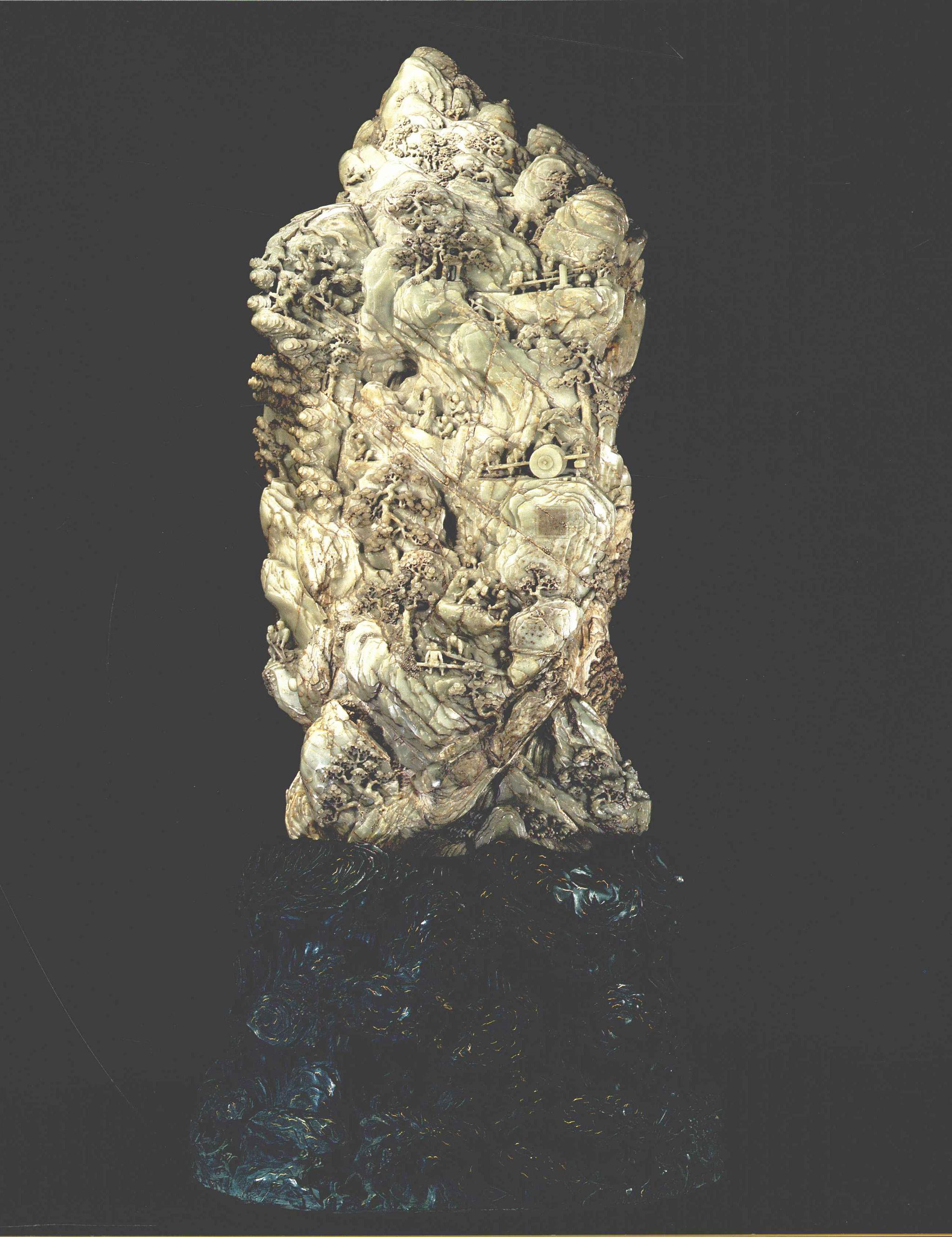 故宫珍藏宝物稀世珍宝大禹治水图玉山耗费白银数十万两