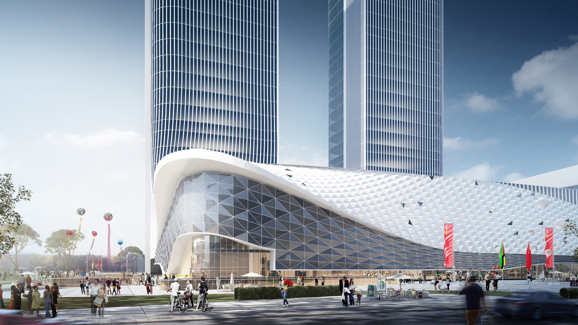 300万方产城大盘哈尔滨宝能城与城市发展同频共振