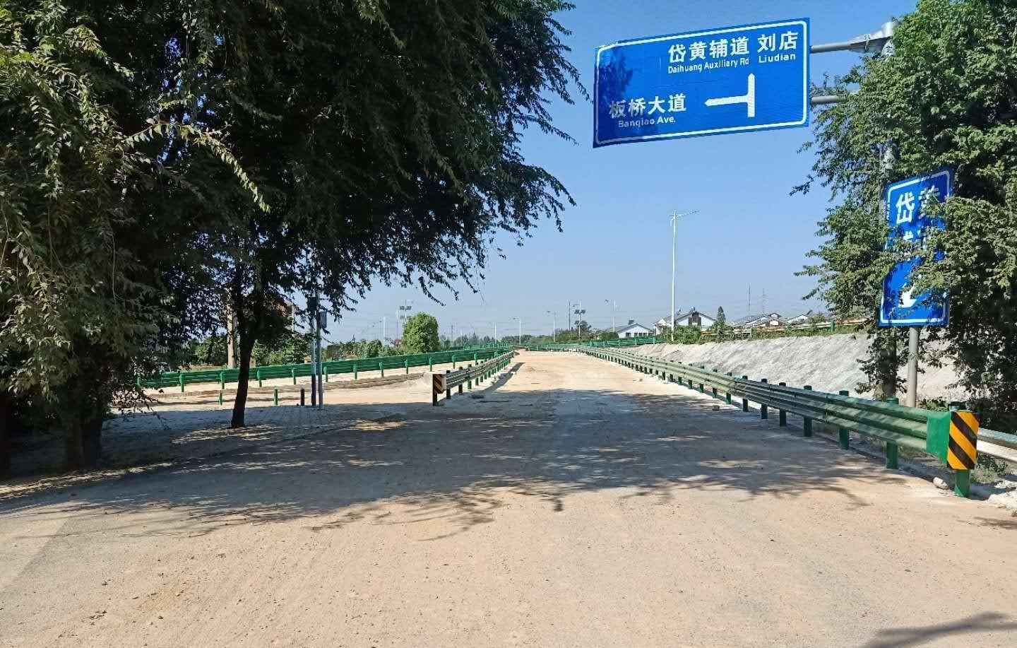 4条匝道完工后,黄陂程家墩立交,川龙大道改造就可以动工了