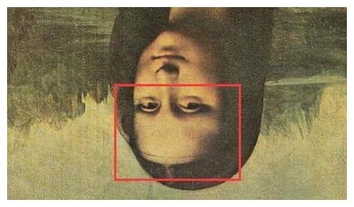 蒙娜丽莎翻转过来看不仅没微笑还发现第二张脸网友可怕