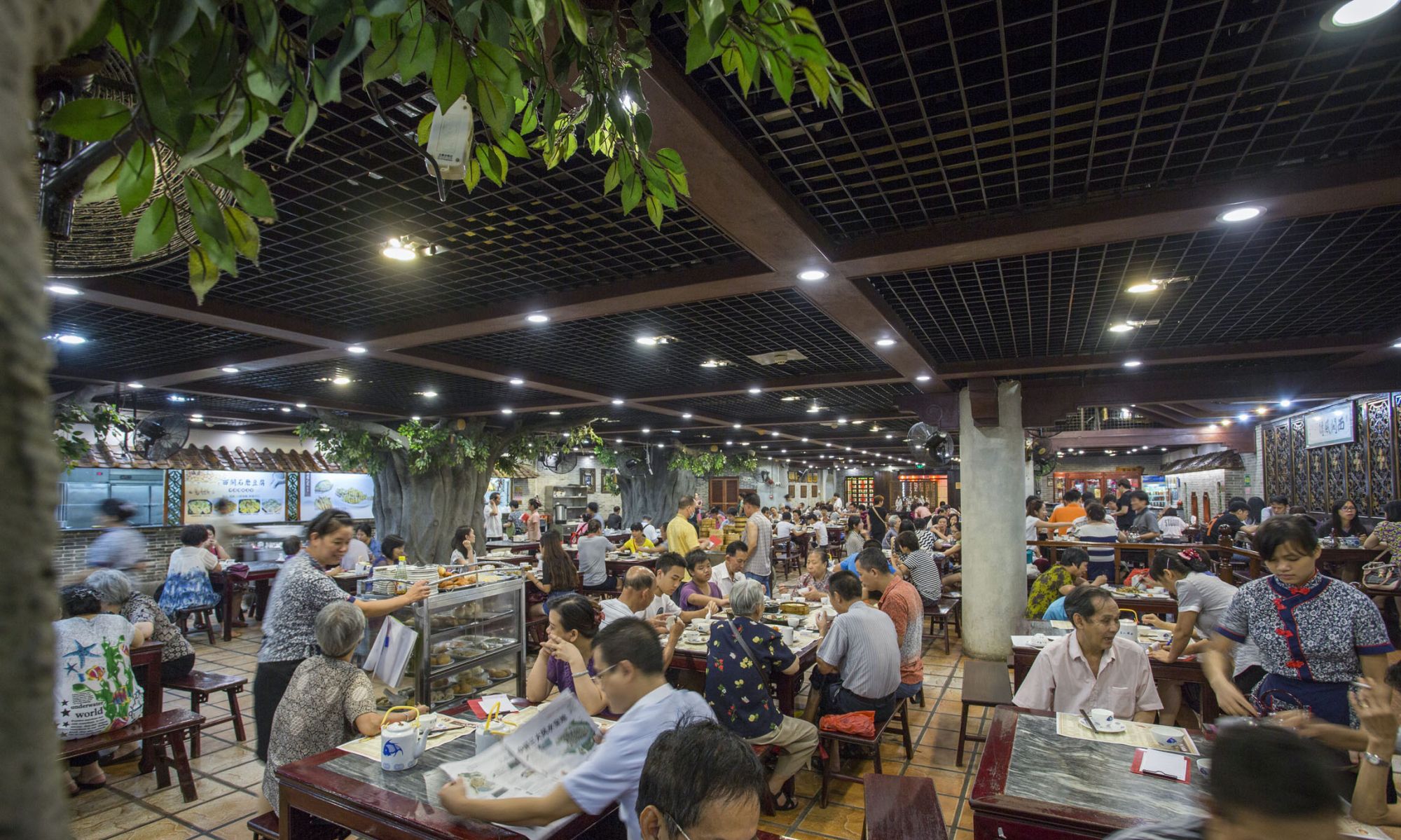 广府文化|虽然经常叹早茶,但你了解广府早茶文化中的粤式茶楼吗