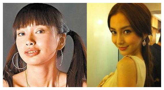 看上去就像整过容的女星,前后照一对比,说没整容都没人信