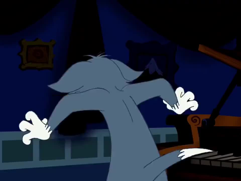 猫和老鼠:"汤姆又上大号了"