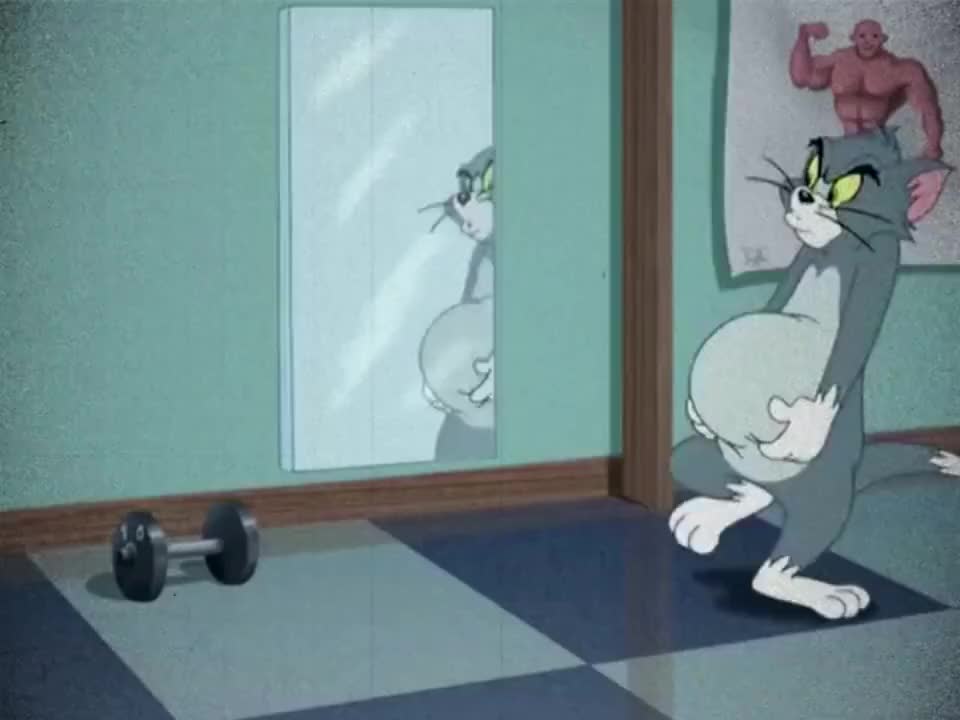 猫和老鼠:"自律起来,你会看见一个全新的自己"