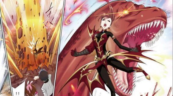 柳二龙的武魂照理说也应该是蓝电霸王龙,不过也和玉小刚的罗三炮一样