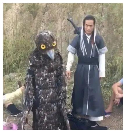 山寨版神雕侠侣开拍杨过神似古天乐大雕扮演者五百元一天