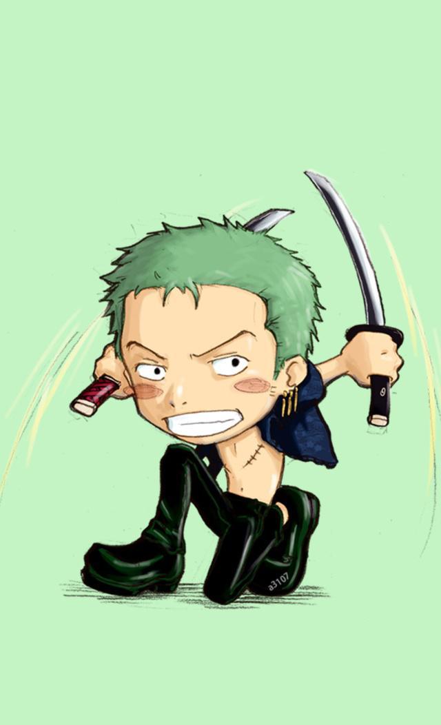 海贼王:三刀流刀客索隆的18种不同造型,性转换的索隆太养眼!