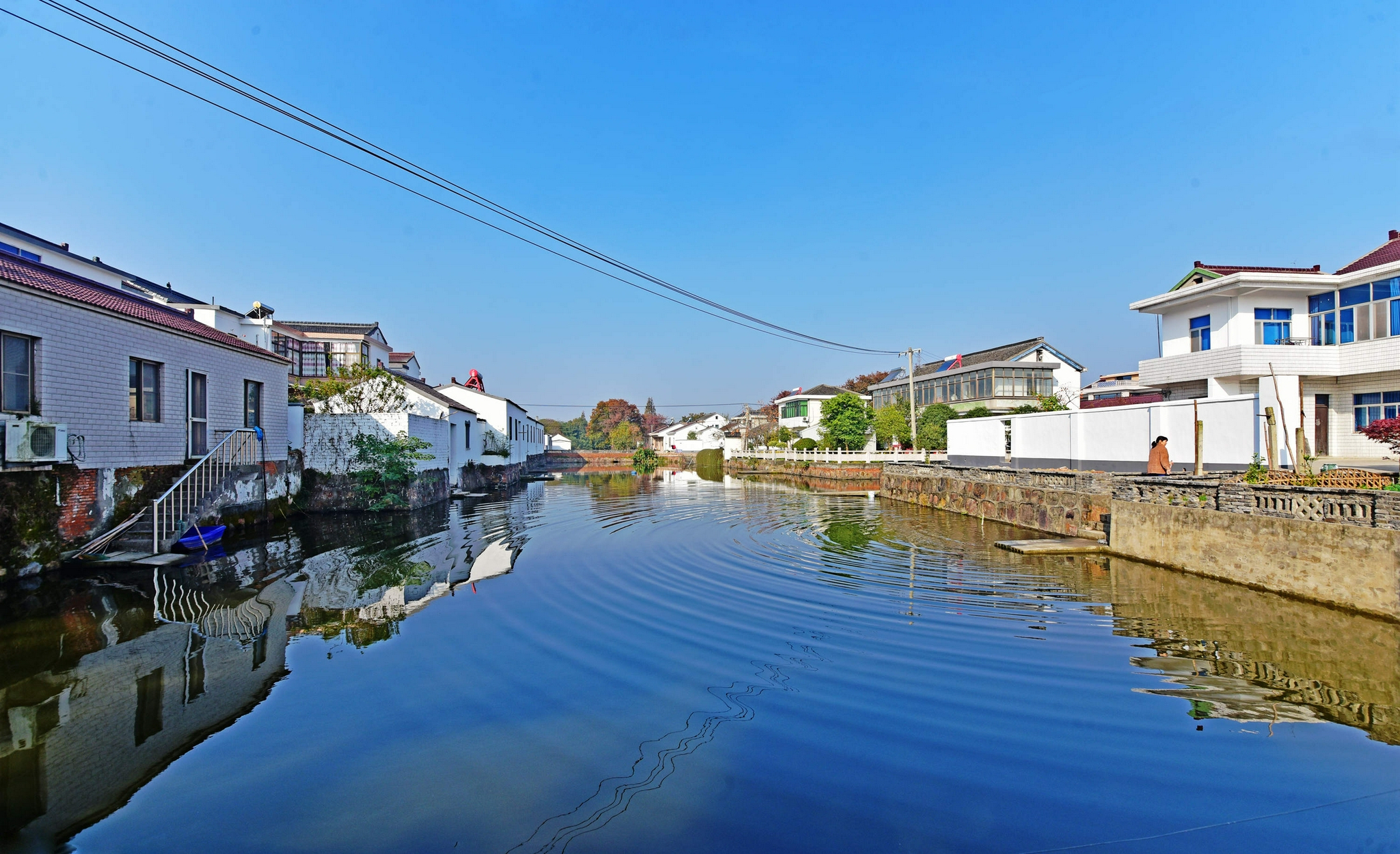 港南村新农村建设掠影,江苏省无锡市锡山区东港镇.