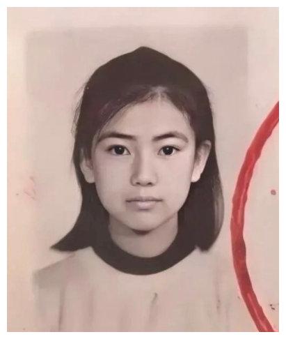 高圆圆学生时期照片曝光,优越五官证明纯天然,端庄大气国民女神__财经