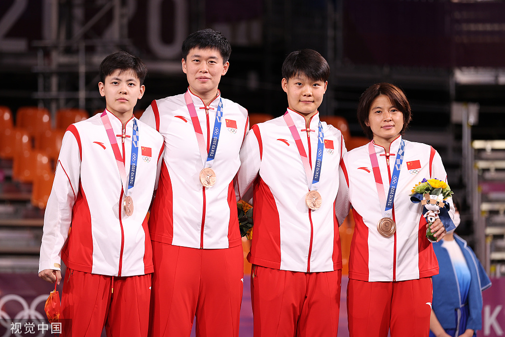 中国三人篮球队_高清图集_新浪网