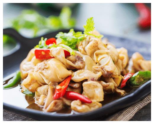 痛风人士少吃的一道菜,泡椒鱼鳔,酸辣开胃