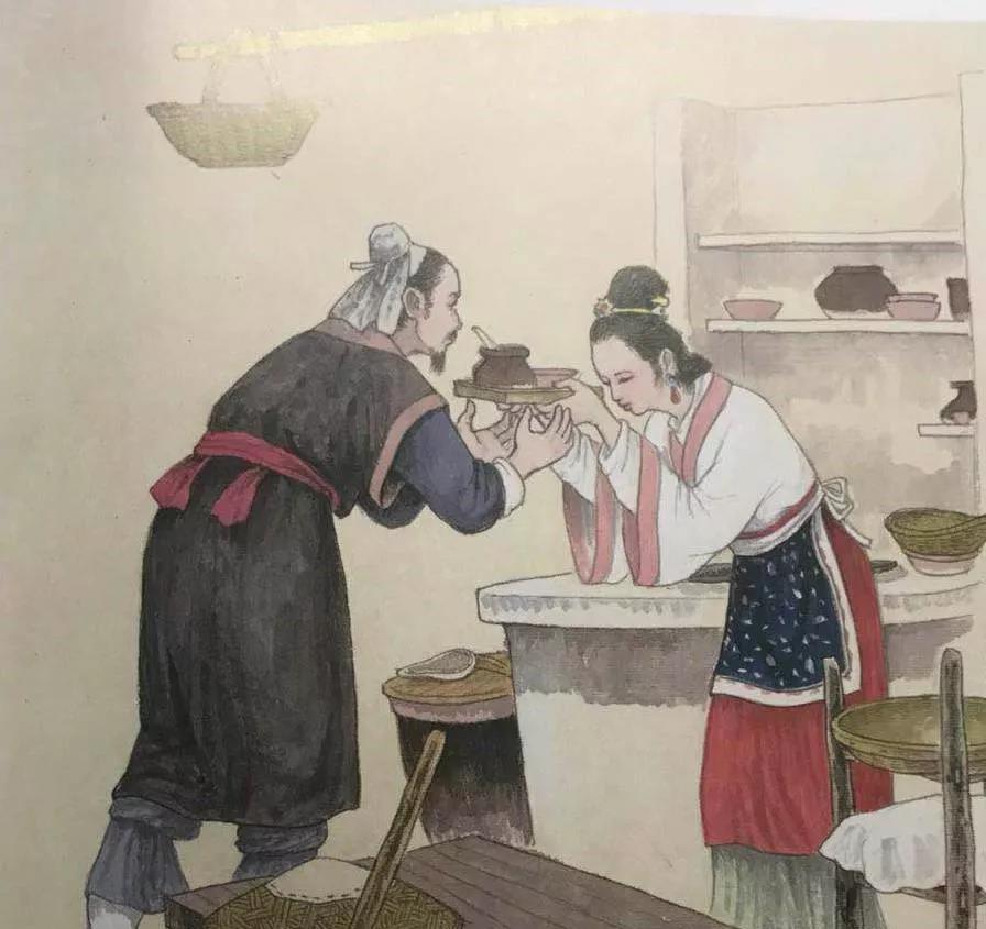 古代四大丑女之一孟光,举案齐眉主人公,夫说"真梁鸿妻也?