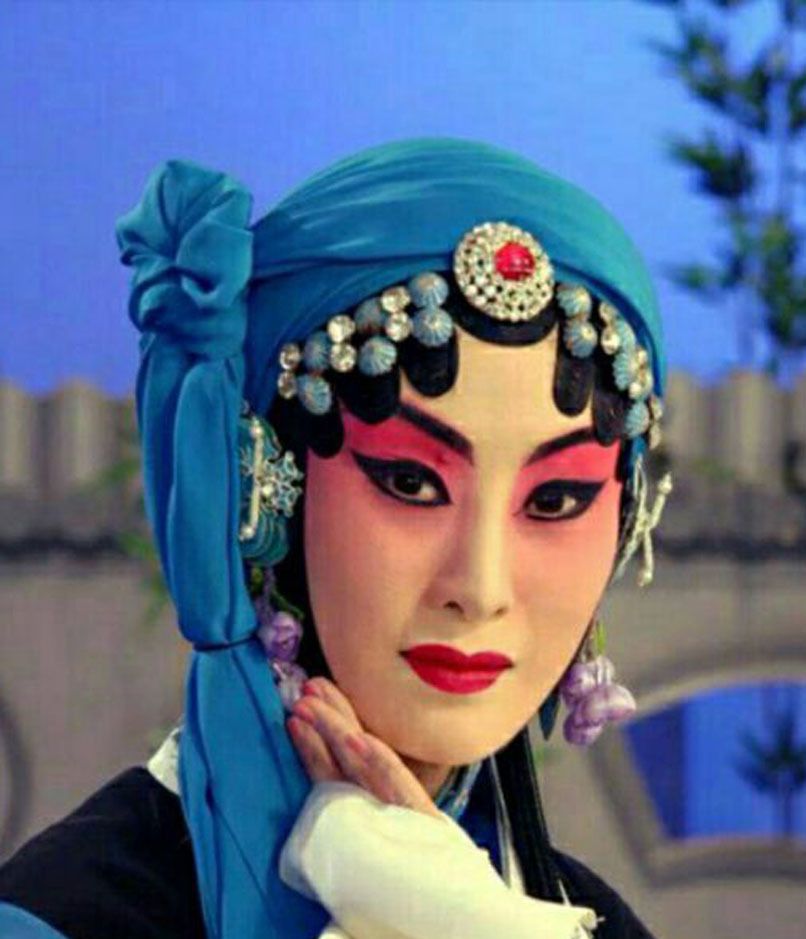 京剧程派传人张火丁的舞台形象