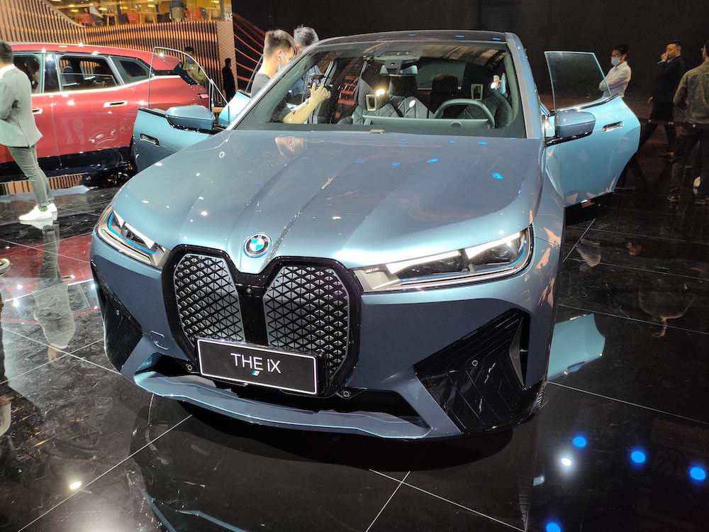 2021上海车展巡礼:宝马ix亮相捍卫智能高端suv市场